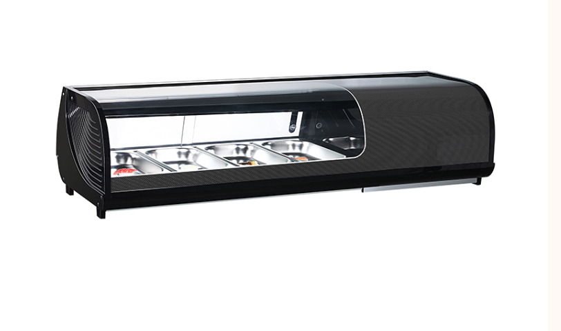 Milyen hatással van a sushi kijelzőszekrény a sushi éttermek üzemeltetésére?